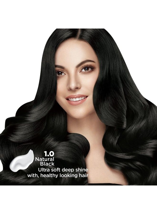 Crème Hair Color 1 Natural Black 60Ml + 60Gm (Pack Of 2) …