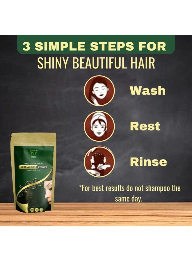 Natural Henna Powder For Hair ; Organic Henna For All Hair Types; Mehndi Powder For Hair For Natural Hair Colour ; Control Hair Fall And Repair Damaged Hair ; Combo (Pack Of 2200 Gm)