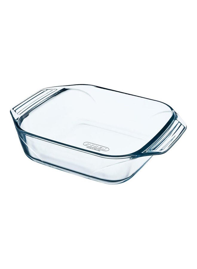 Square Roaster Dish Optimum Transparent 29x23cm