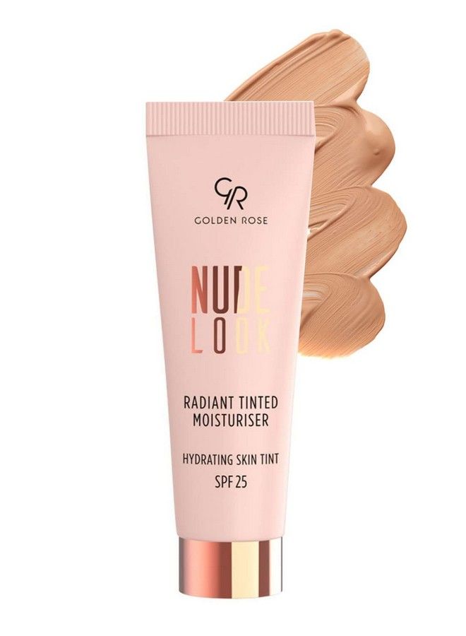 Radiant Tinted Moisturiser Oilfree Glowy Tinted Moisturizer Foundation Uv Spf 25 (Medium Tint)