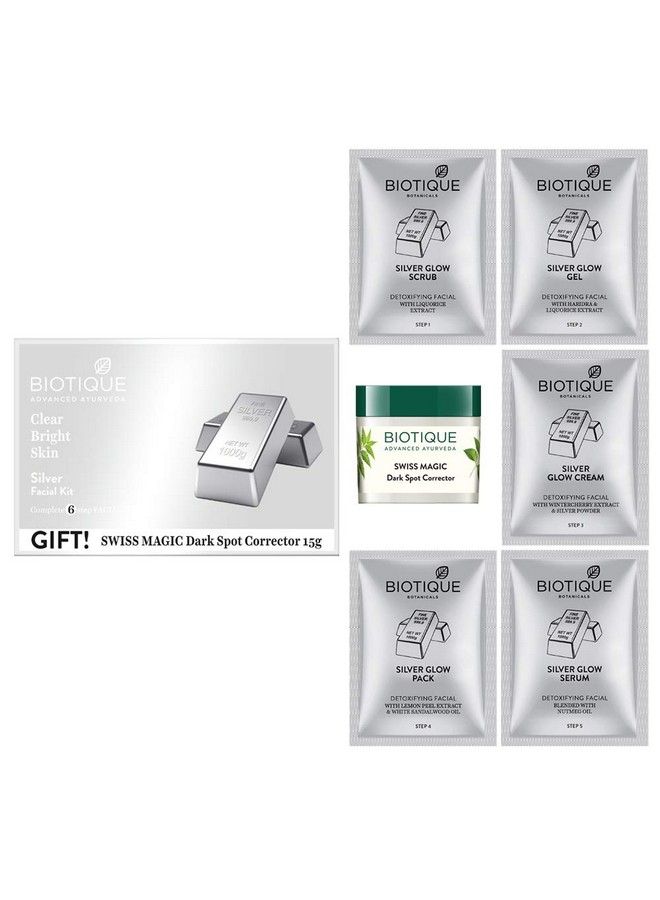 Bio Silver Facial Kit 65G (Pack Of 2)