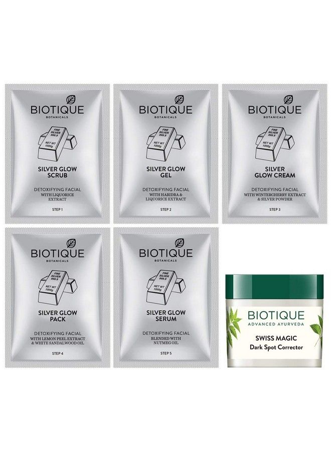 Bio Silver Facial Kit 65G (Pack Of 2)