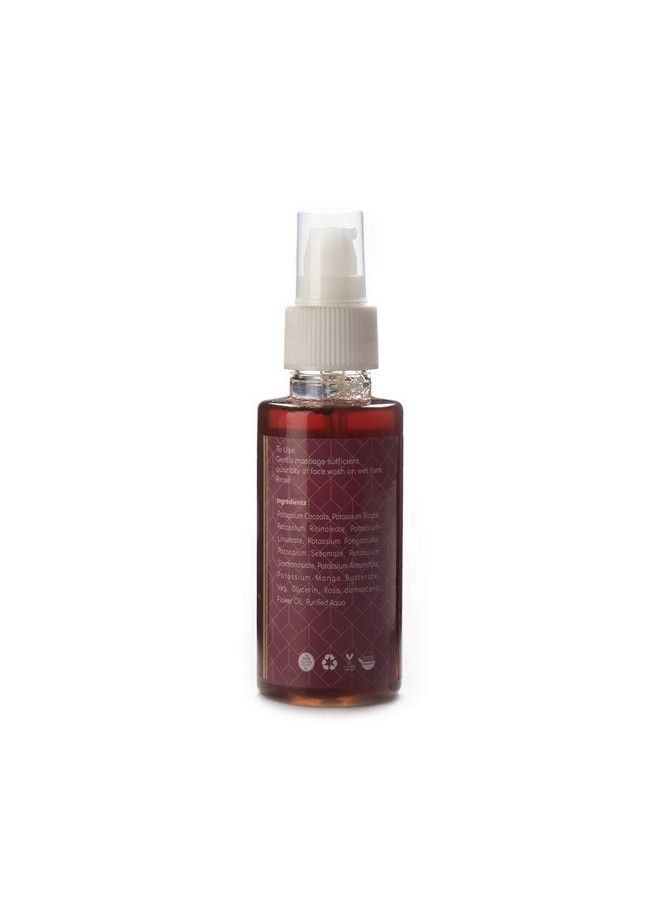 Organic Wild Rose Face Wash 100 Ml 100 Ml (Pack Of 2)