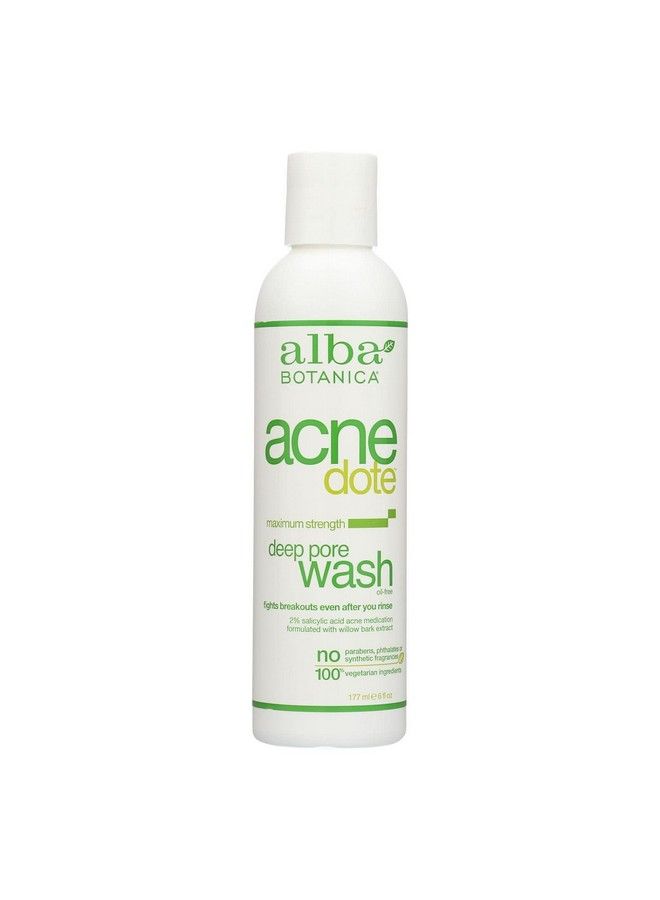 Natural Acnedote Deep Pore Wash 6 Oz