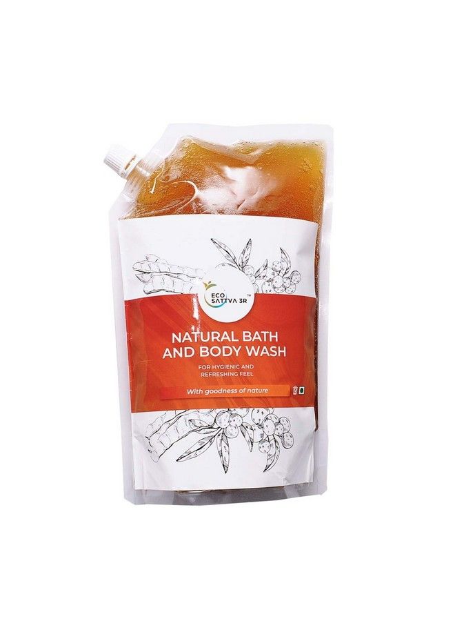 Natural Bath Body Face Wash Hand Wash Shampoo Bathroom Essential Combo (1 L Each)