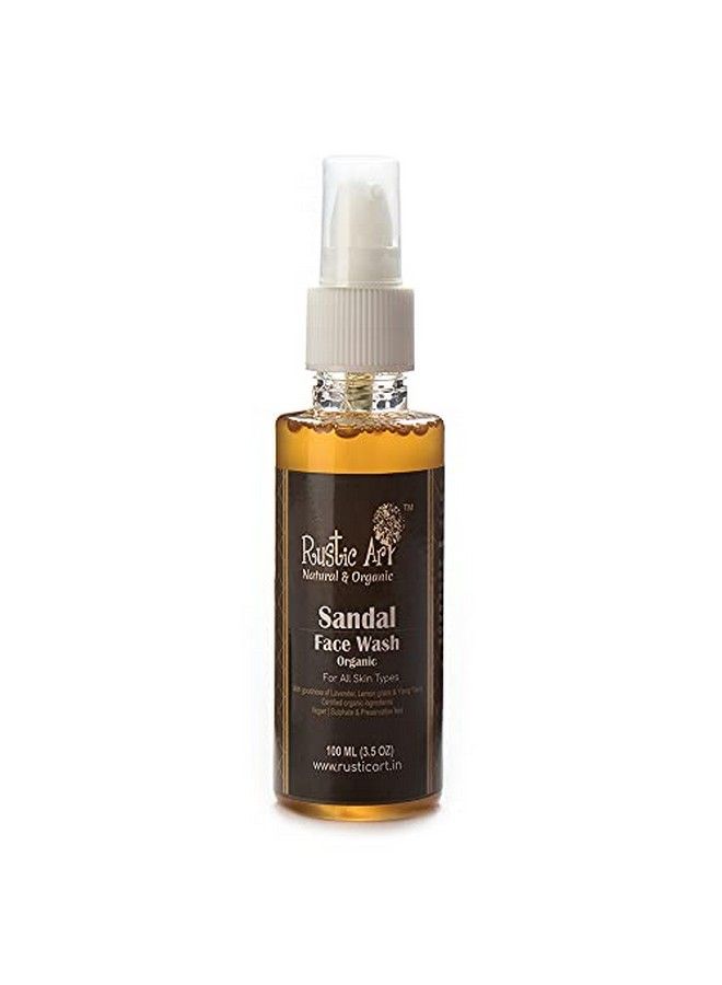 Sandal Face Wash & Concentrate For Detanning ; Reduce Blemishes Acne Whiteheads Pack