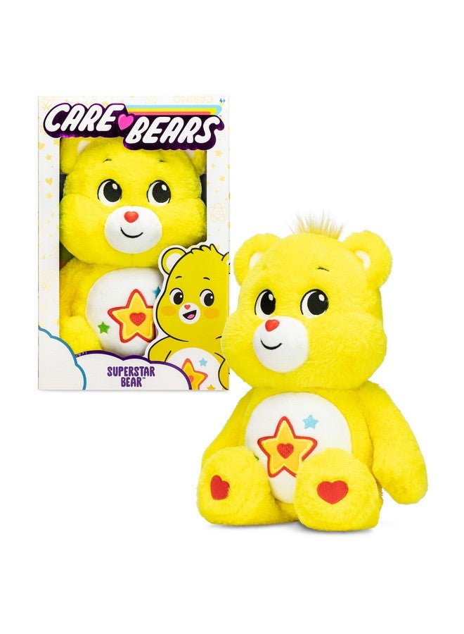 Basic Fun 22409 Superstar Bear 35Cm Collectable Cute Plush Toy Soft Toys & Cuddly Toys For Children Cute Teddies Suitable For Girls And Boys Aged 4 Years +