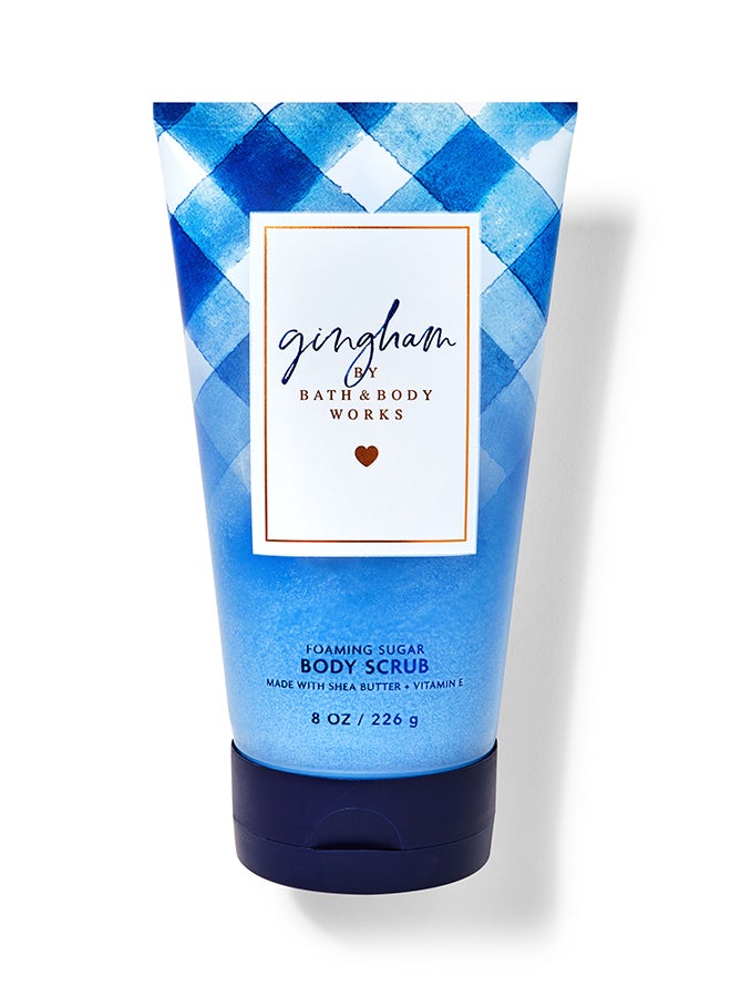 Gingham Foaming Sugar Body Scrub 226grams