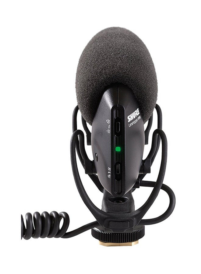 LensHopper Camera-Mount Condenser Microphone VP83 Black