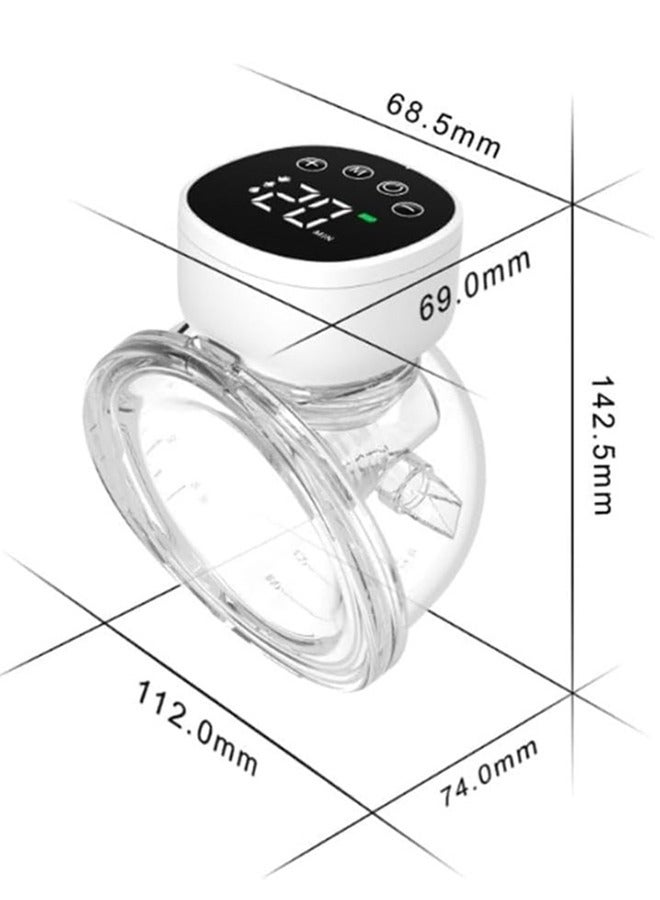 Electric Wearable Breast Pump With Strong Suction