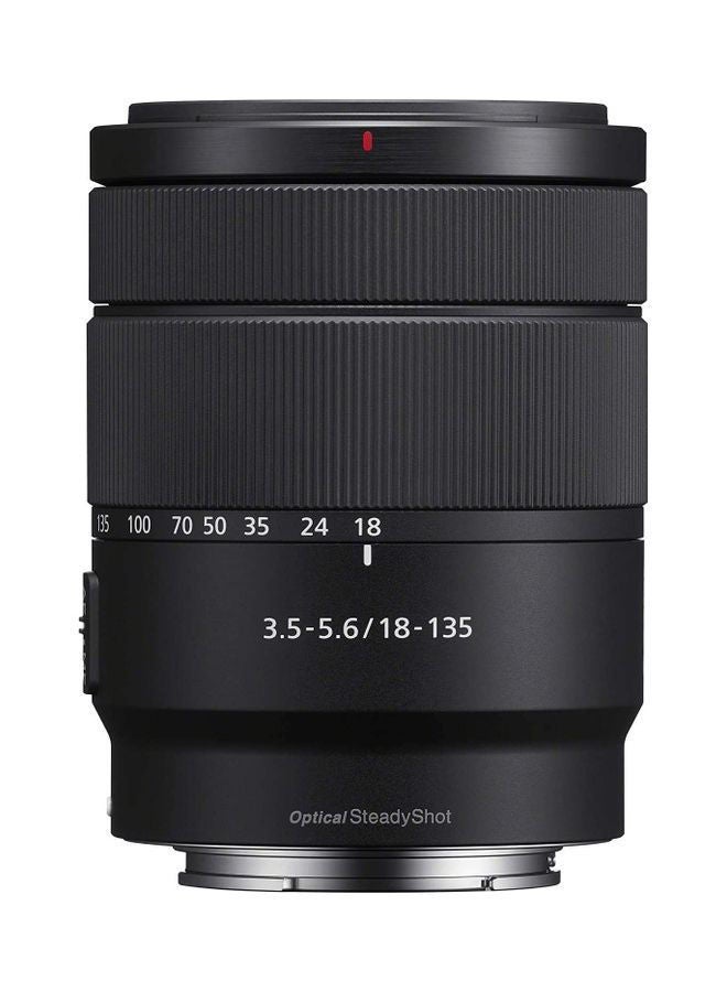 SEL18135, E 18 135mm F3.5 5.6 OSS E Mount Lens, Black, SEL18135.SYX