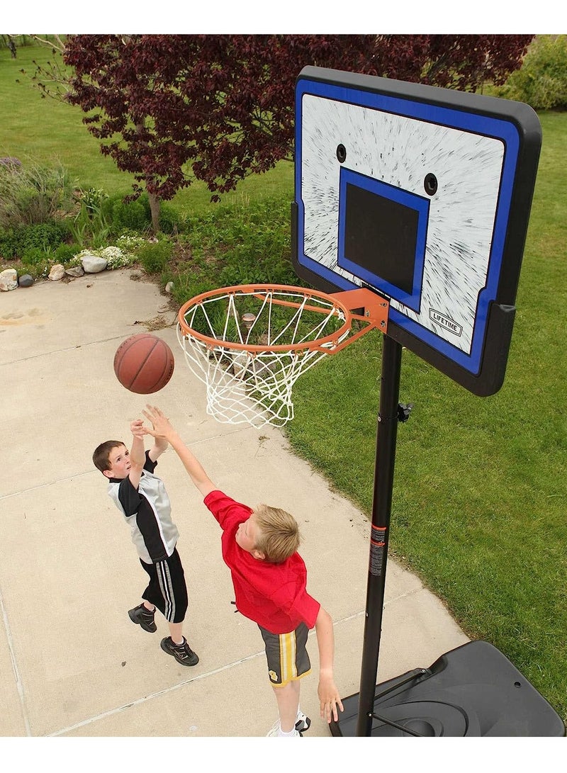 LIFETIME ADJUSTABLE PORTABLE BASKETBALL HOOP