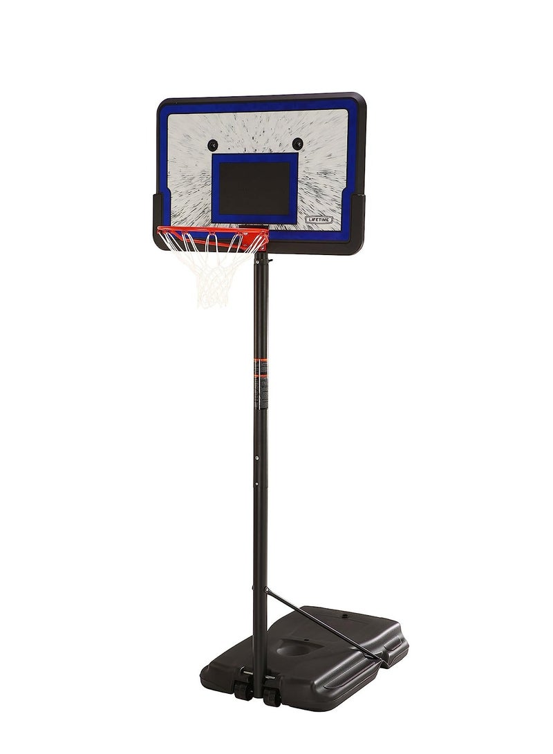 LIFETIME ADJUSTABLE PORTABLE BASKETBALL HOOP