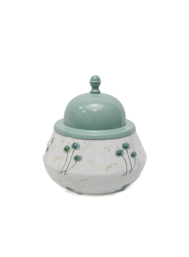 Akdc Metal Date Pot Large  A Spacious And Stylish Container That Seamlessly Blends Functionality With Aesthetic Appeal.
