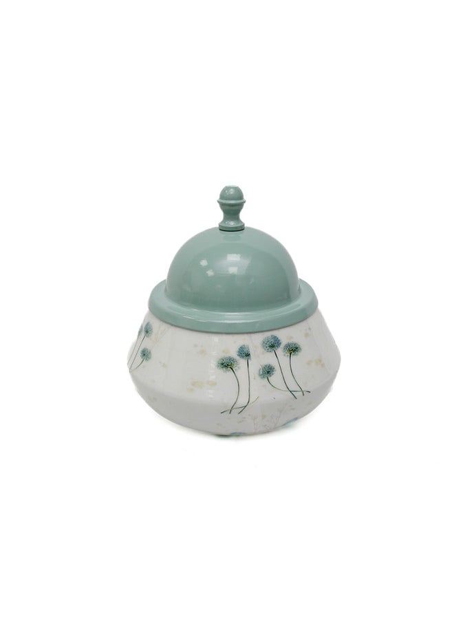 Akdc Metal Date Pot Small  A Stylish And Functional Container Perfect For Storing Dates Or Other Pantry Essentials.