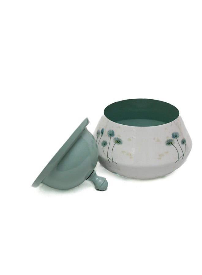 Akdc Metal Date Pot Small  A Stylish And Functional Container Perfect For Storing Dates Or Other Pantry Essentials.