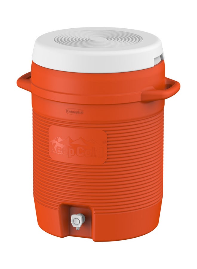 59L KeePiecesold Super Jumbo Water Cooler  Orange Orange 59.0Liters