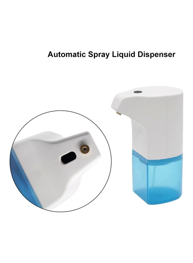 Automatic Spray Dispenser White/Blue 300ml