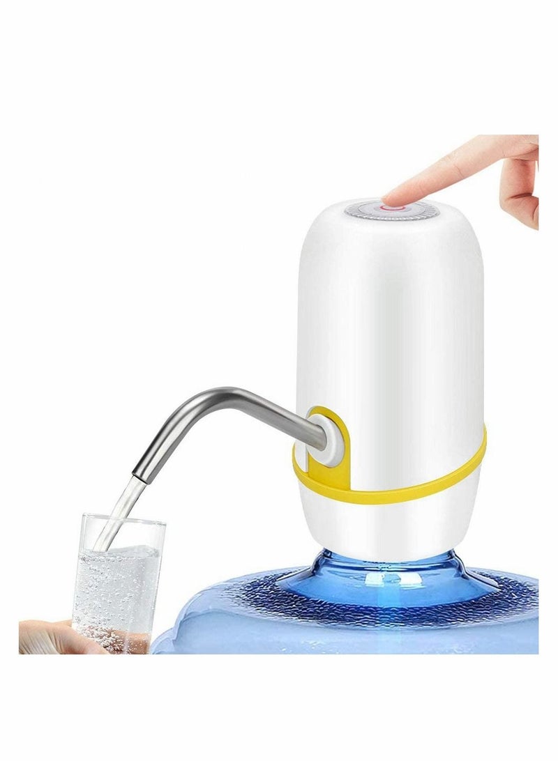 Water Bottle Pump 5 Gallon Water Dispenser USB Charging Automatic Water Bottle Dispenser Portable Electric Drinking Water Pump Switch