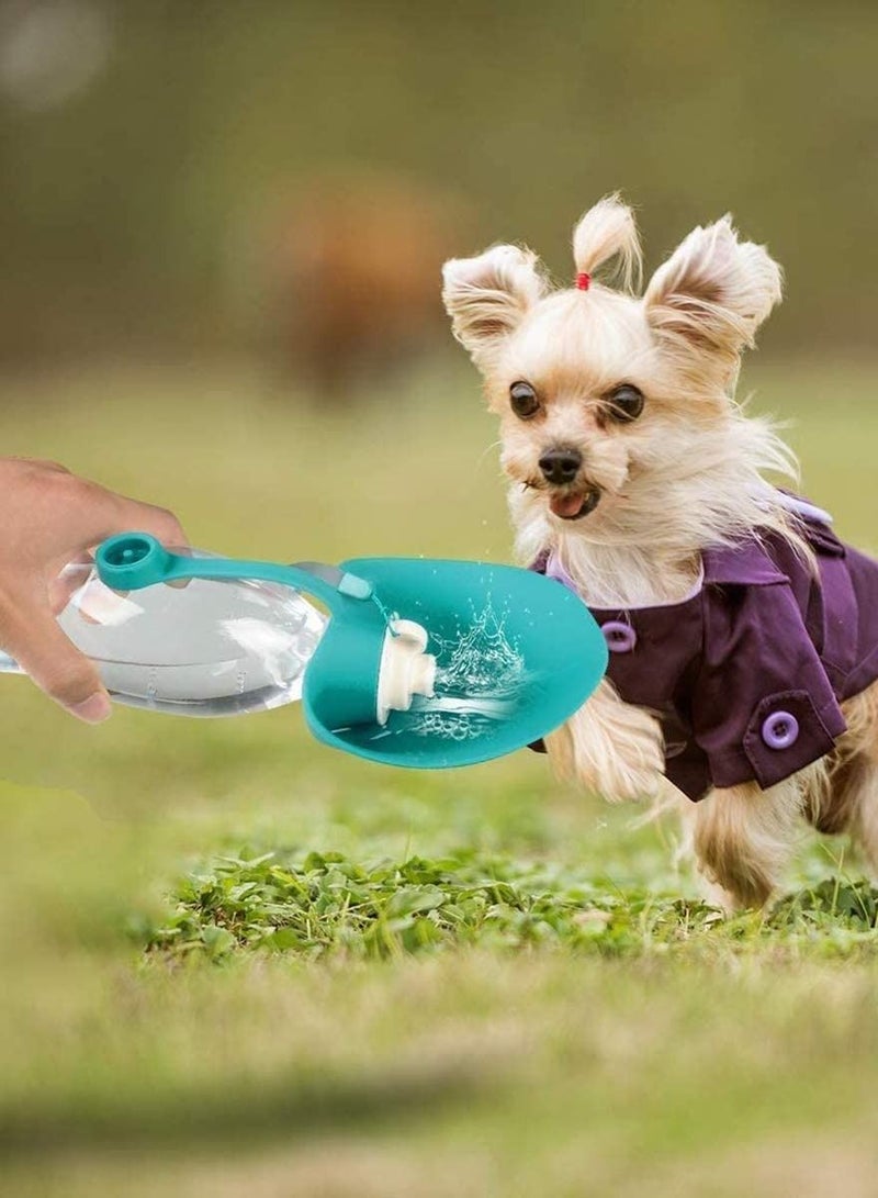 Dog Water Bottle for Walking, Pet Water Dispenser Feeder Container Portable with Drinking Cup Outdoor Hiking, Travel for Puppy, Cats, Hamsters, Rabbits and Other Small Animals