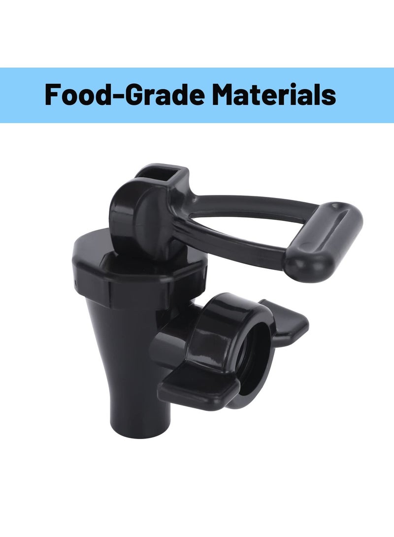 03260.0002 Faucet Kit for Tea Dispenser, Reusable Replacement Spigot for Beverage Dispenser Wing Nut and C Ring Included