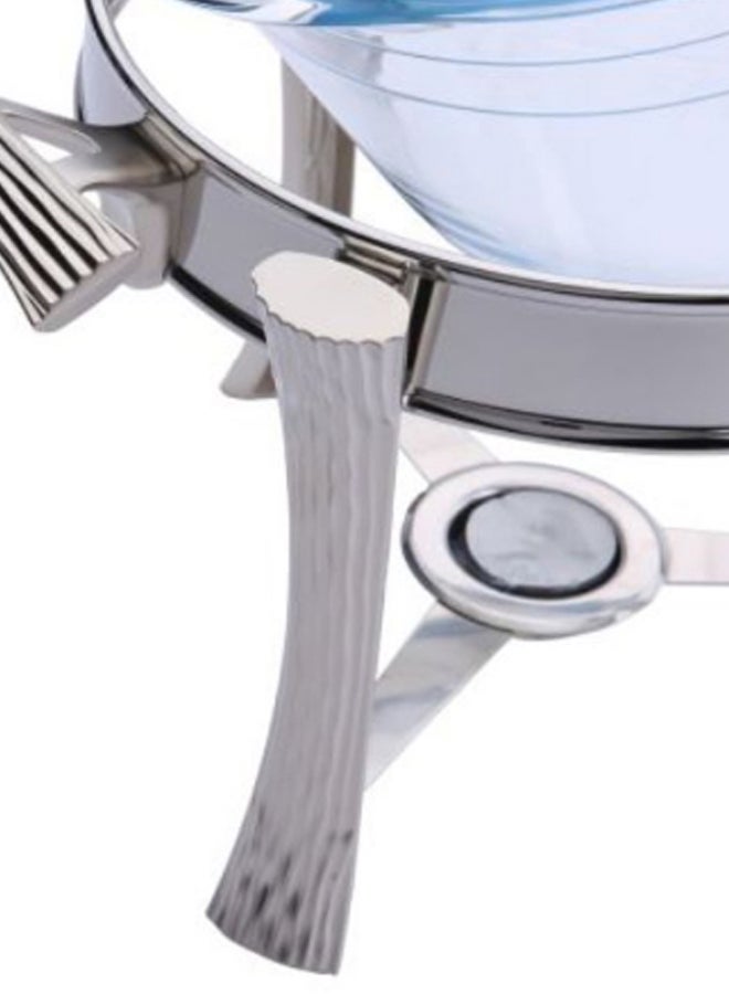 Onda Soup Warmer Silver/Clear