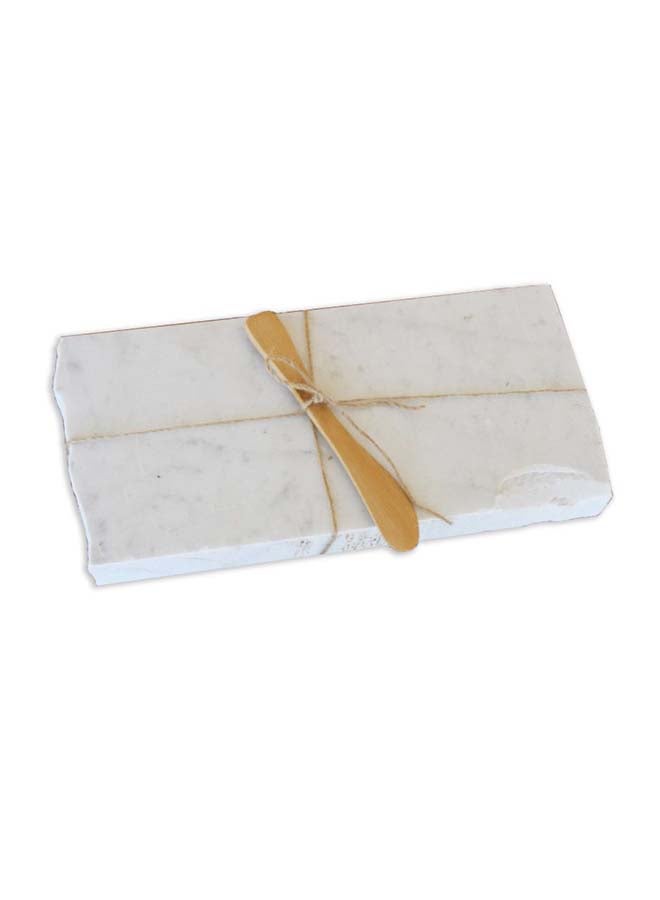 Marble Cheese Board white 30x16x2cm