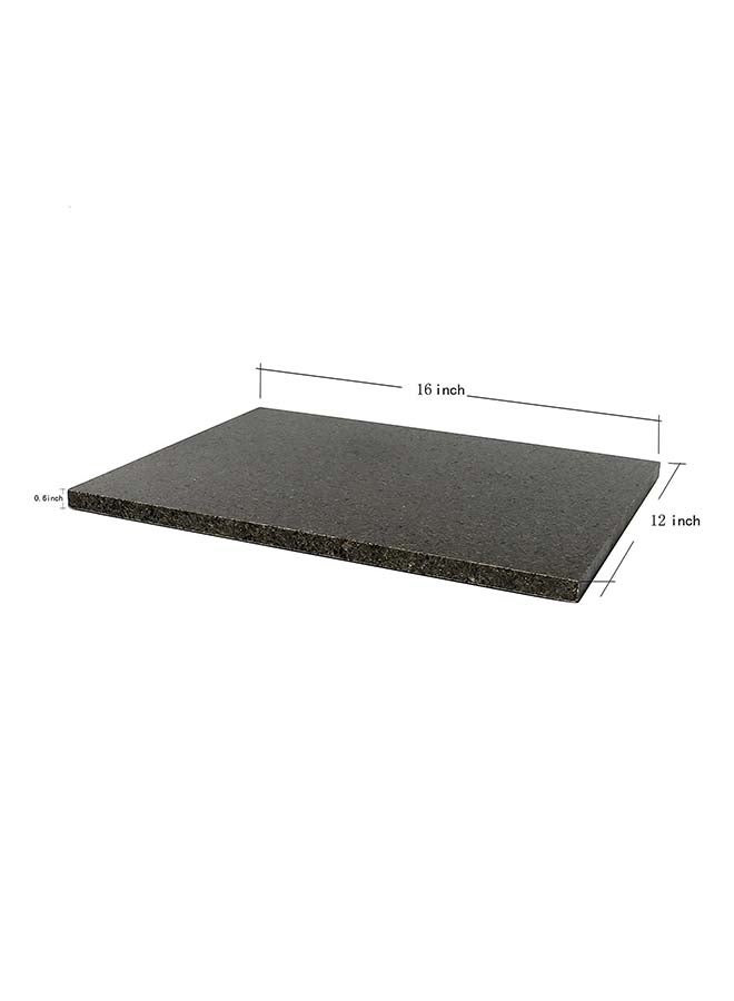 Granite Cutting Chopping Serving Baking Fish Seafood Board black 40x30x2cm