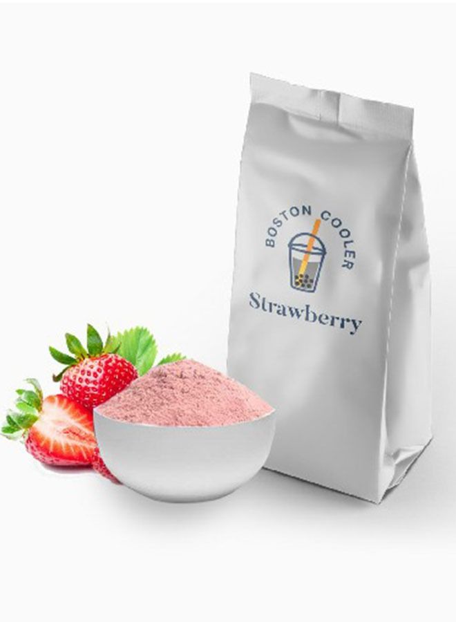 Strawberry flavored Powder for bubble tea and smoothie