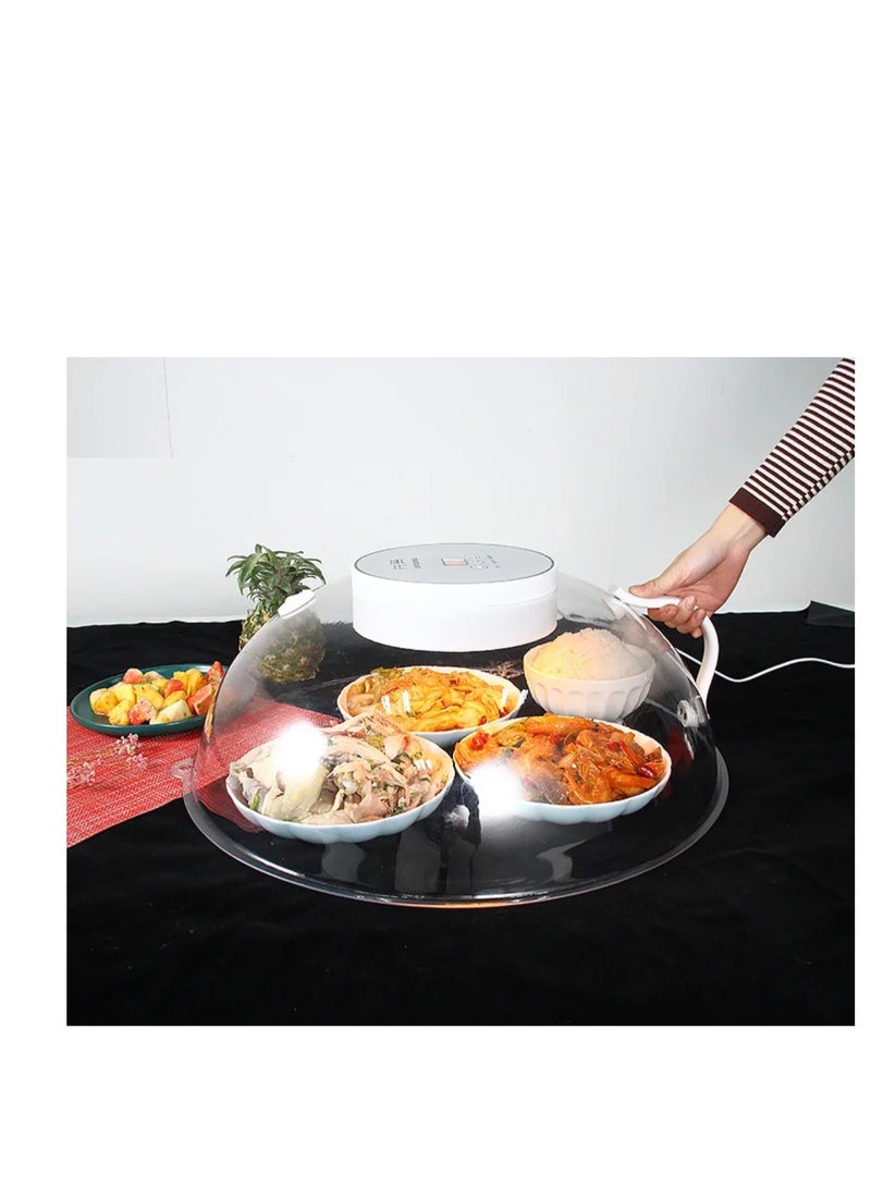 Food Electric Heating Large Cover For Food Meal Intelligent Smart Electric Heating Food Insulation Cover Multi-Function