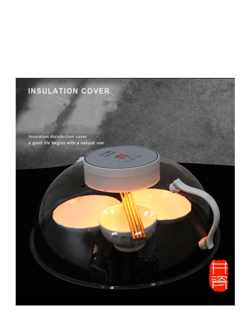 Food Electric Heating Large Cover For Food Meal Intelligent Smart Electric Heating Food Insulation Cover Multi-Function