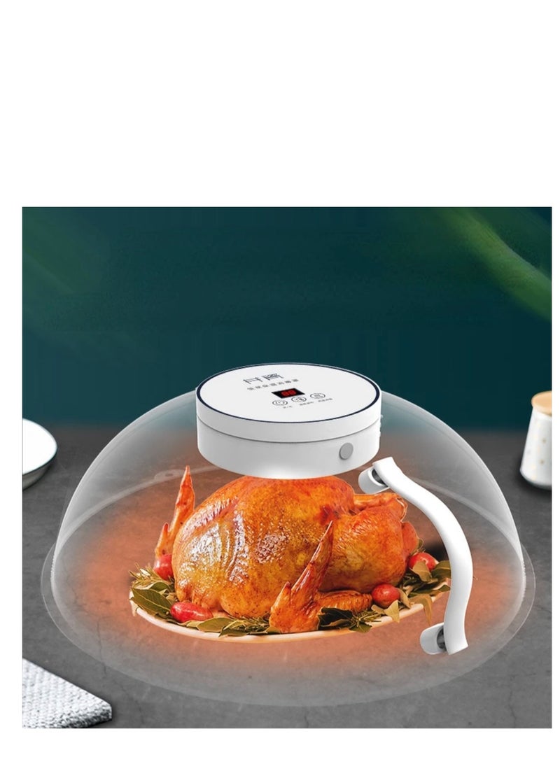Food Electric Heating Large Cover For Food Meal Intelligent Smart Electric Heating Food Insulation Cover Multi-Function