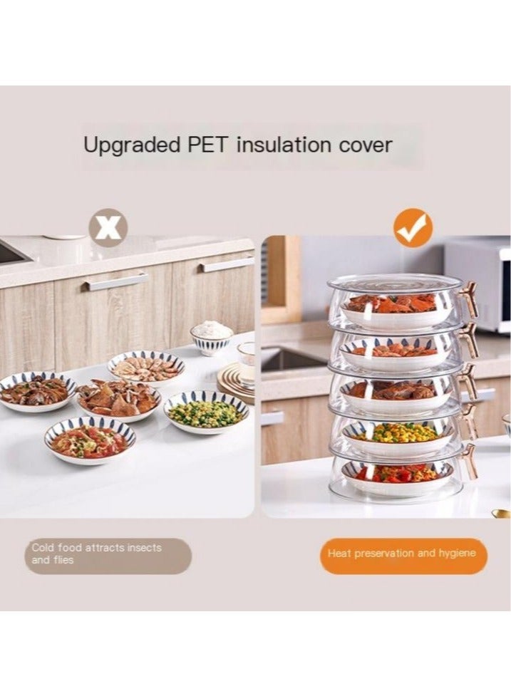 Household Leftovers Vegetable Cover Multi-layer Kitchen Dustproof Insulation Food Cover Table Multifunctional Insulation Vegetable Cover