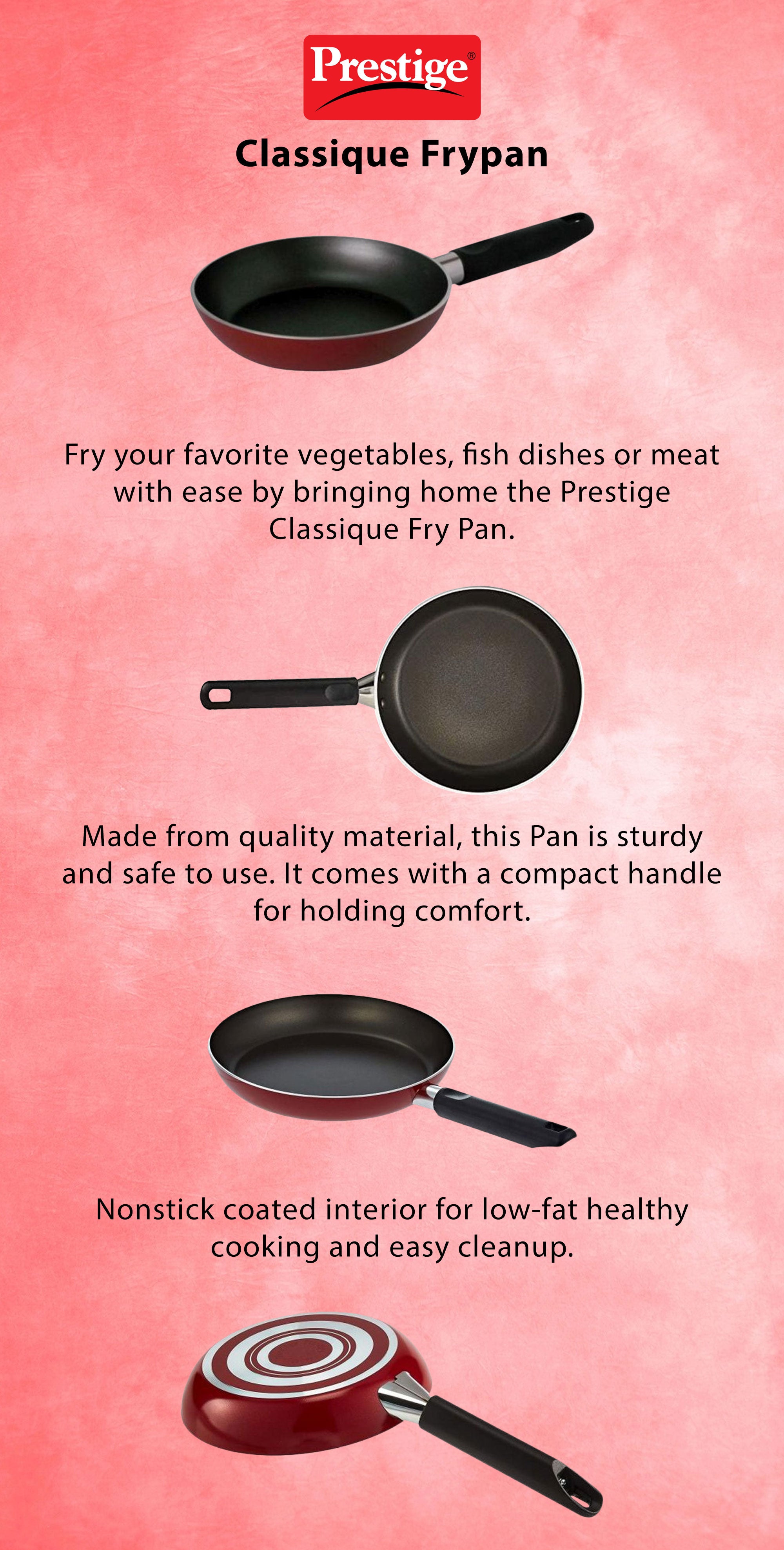 Classique Frypan Red 20cm