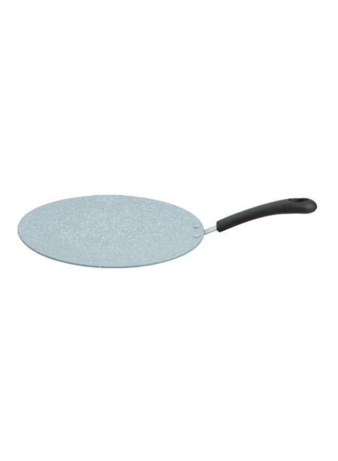 Aluminum Concave Tawa Silver 32cm