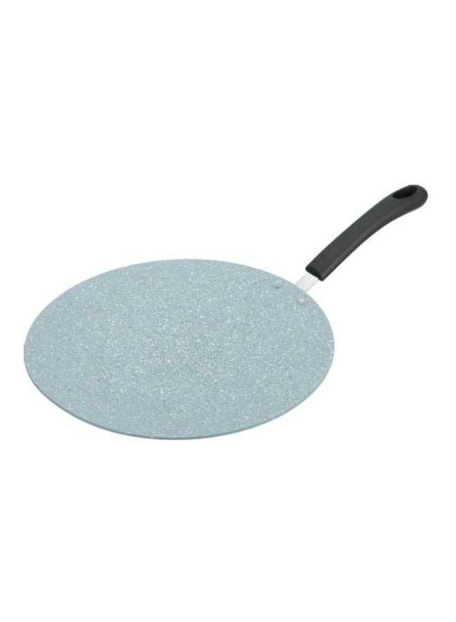 Aluminum Concave Tawa Silver 32cm