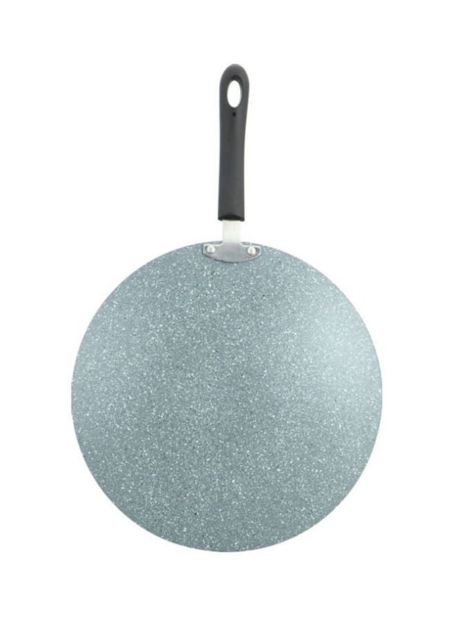 Aluminum Concave Tawa Silver 32cm