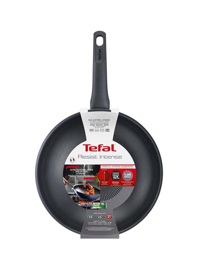 Resist Intense Wok Pan Aluminium Black 28cm