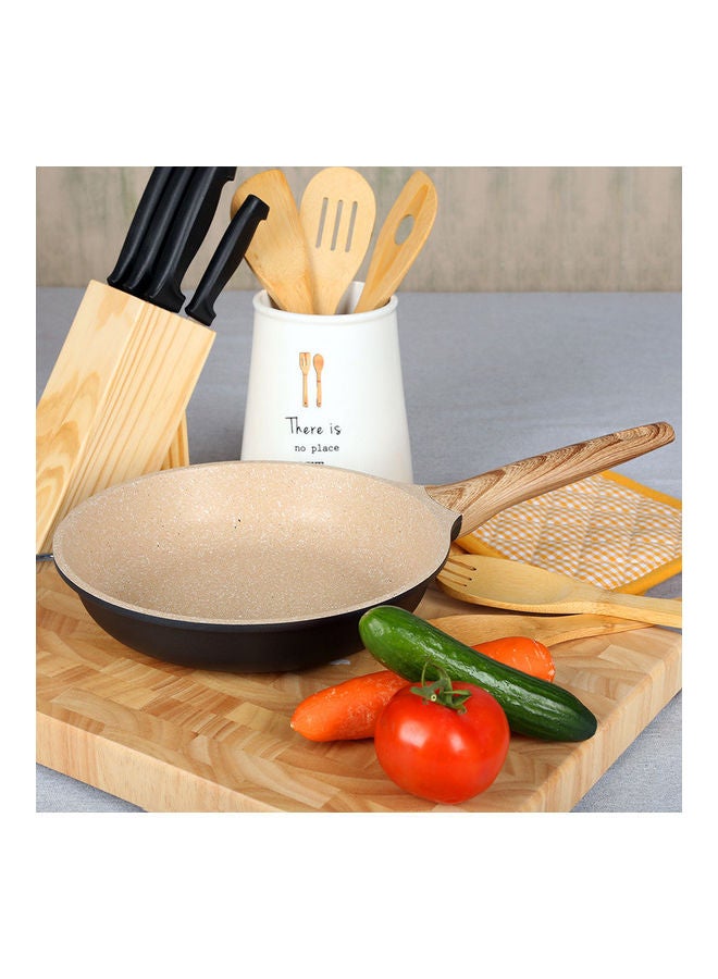 Pal Non-Stick Fry Pan Beige/Brown 43x24x6cm