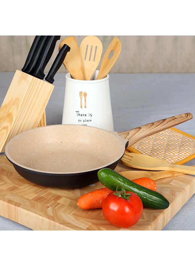 Pal Non-Stick Fry Pan Beige/Black 49x30x6.5cm