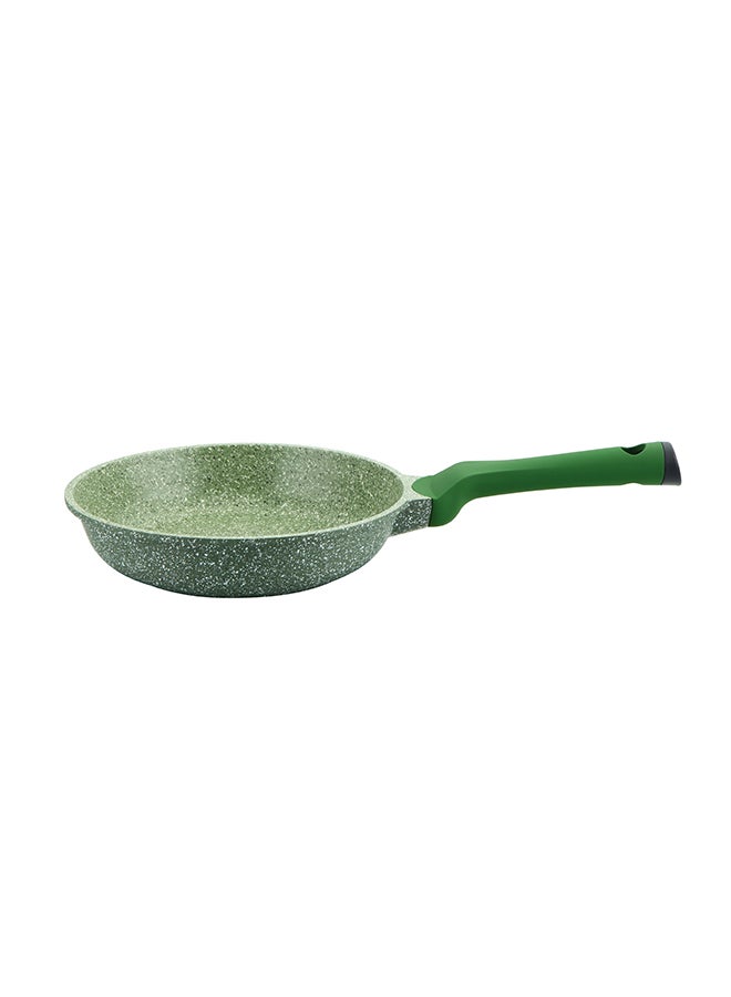 Granite Non-Stick Aluminium Fry Pan Green 20cm