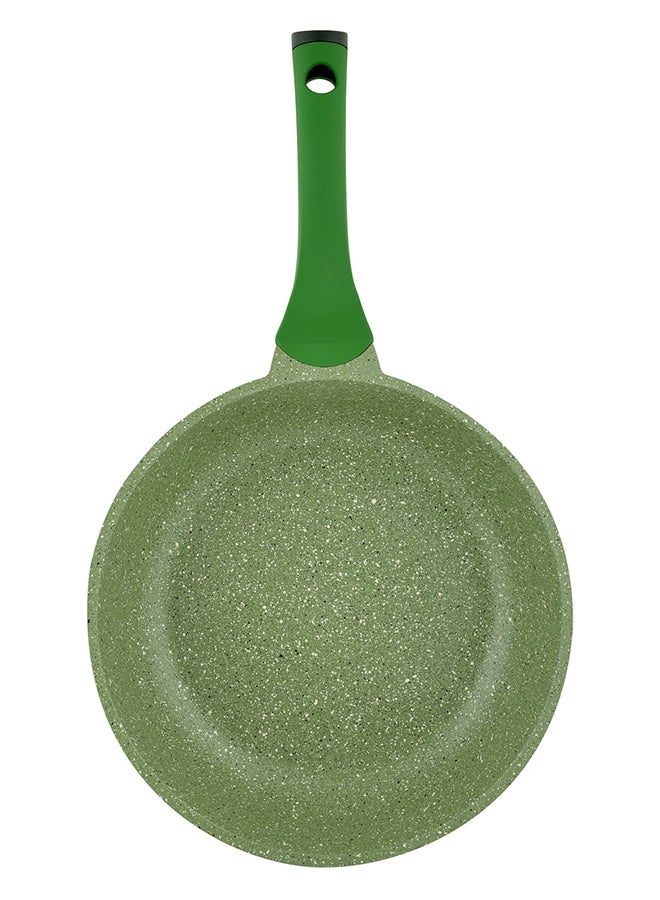 Granite Non-Stick Aluminium Fry Pan Green 26cm