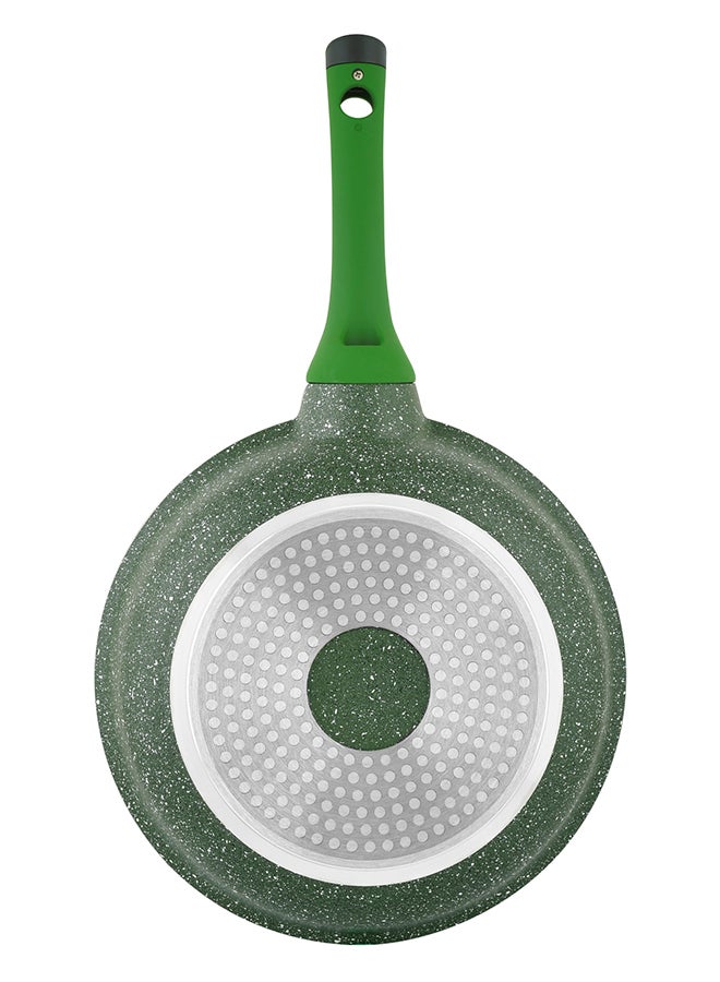 Granite Non-Stick Aluminium Fry Pan Green 26cm