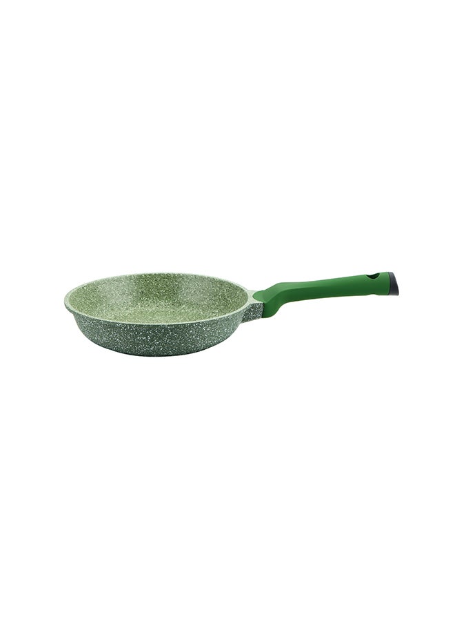 Granite Non-Stick Aluminium Fry Pan Green