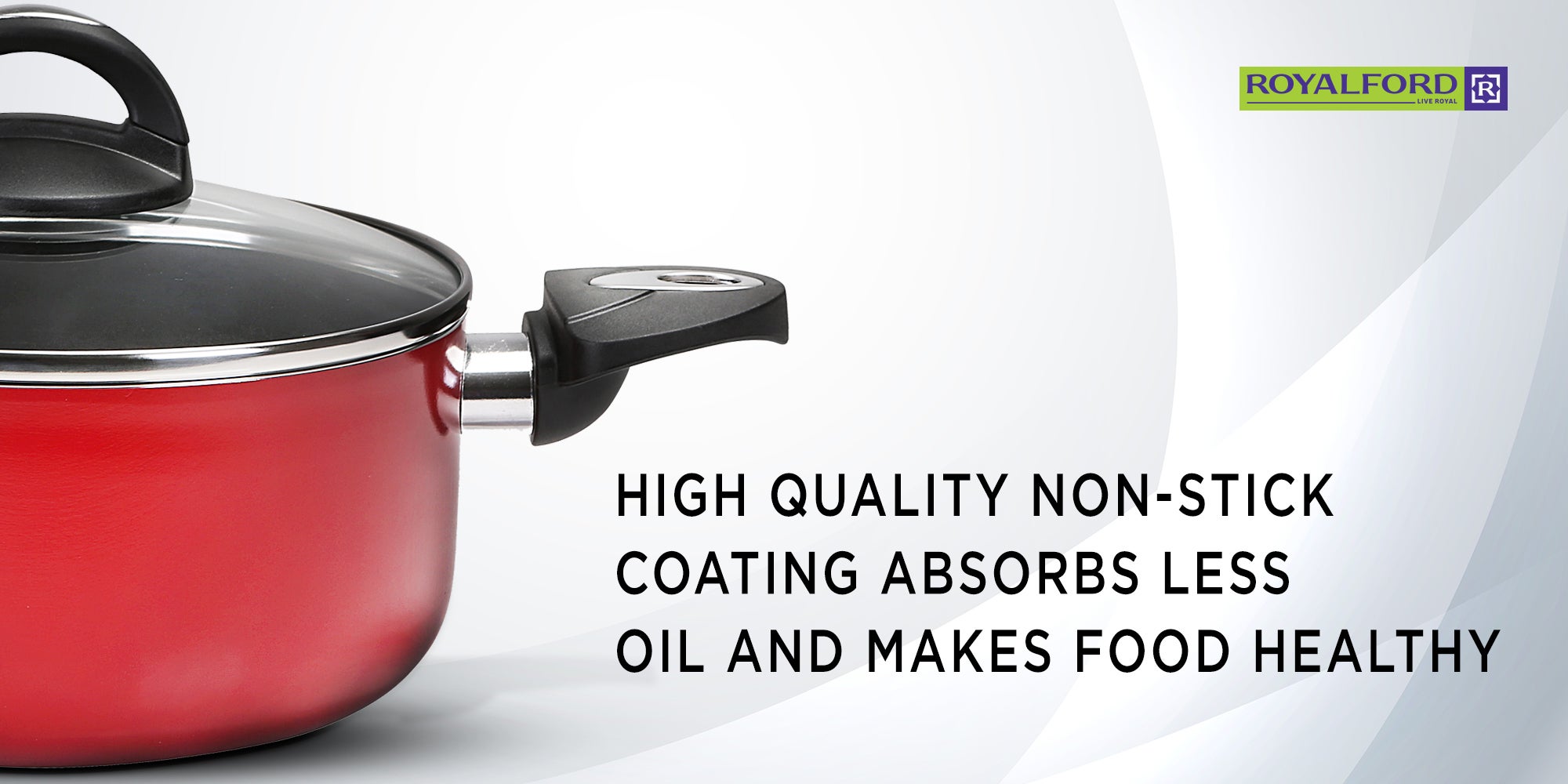16-Piece Aluminium Non Stick Interior Durable & Light Weight Cookware Set Includes 1x 20cm Casserole With Lid, 1x 24cm Casserole With Lid 1x 30cm Casserole With Lid, 1x 16cm Sauce Pan With Lid, 1x 28cm Flat Fry Pan With Lid , 1x 24cm Flat Fry Pan With Lid, 1x 24cm Wok Pan, 1x Nylon Spoon, 1x Nylon Slotted Spatula, 1x Nylon Spatula Red