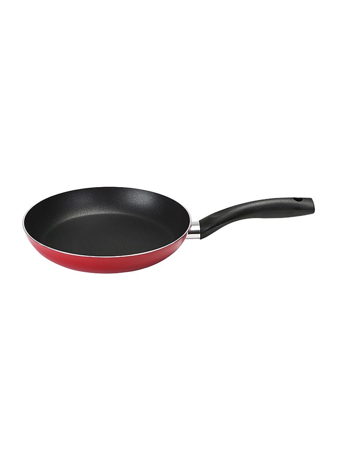 16-Piece Aluminium Non Stick Interior Durable & Light Weight Cookware Set Includes 1x 20cm Casserole With Lid, 1x 24cm Casserole With Lid 1x 30cm Casserole With Lid, 1x 16cm Sauce Pan With Lid, 1x 28cm Flat Fry Pan With Lid , 1x 24cm Flat Fry Pan With Lid, 1x 24cm Wok Pan, 1x Nylon Spoon, 1x Nylon Slotted Spatula, 1x Nylon Spatula Red