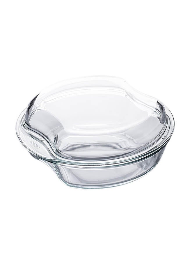 Round Casserole With Lid Clear