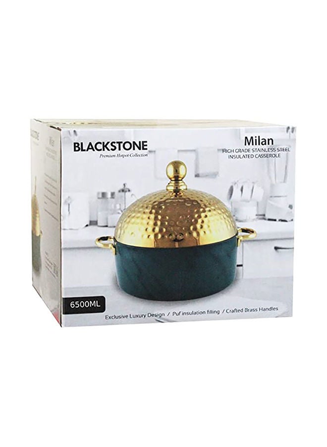 Milan Stainless Steel Casserole 6500ML