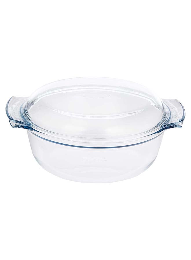 Classic Roaster Casseroles Round 4.9L Transparent 32 x 27 cmcm