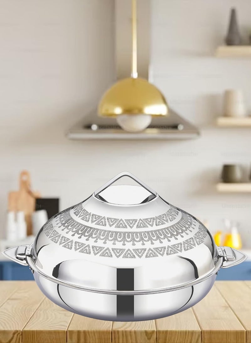 Stainless Steel Hotpot Luxury Style Casserole Najd 1500ML